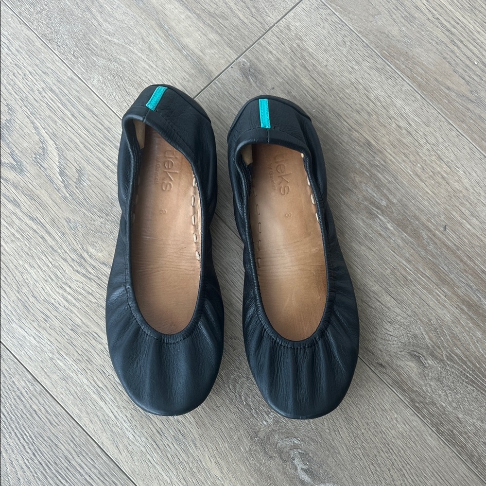 tieks by Gavrieli matte black flats